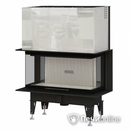 Каминная топка Bef Home Therm V 10 C, монтажная рамка в комплекте в Тюмени